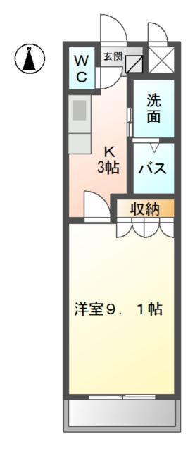 ポラリスの間取り写真