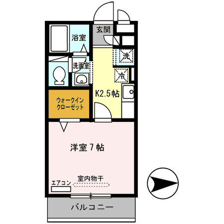 セジュールオッツ八戸ノ里の間取り写真
