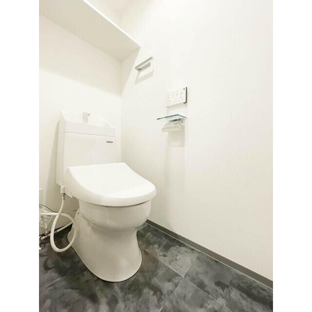 トイレ　ゆったりとした空間のトイレです