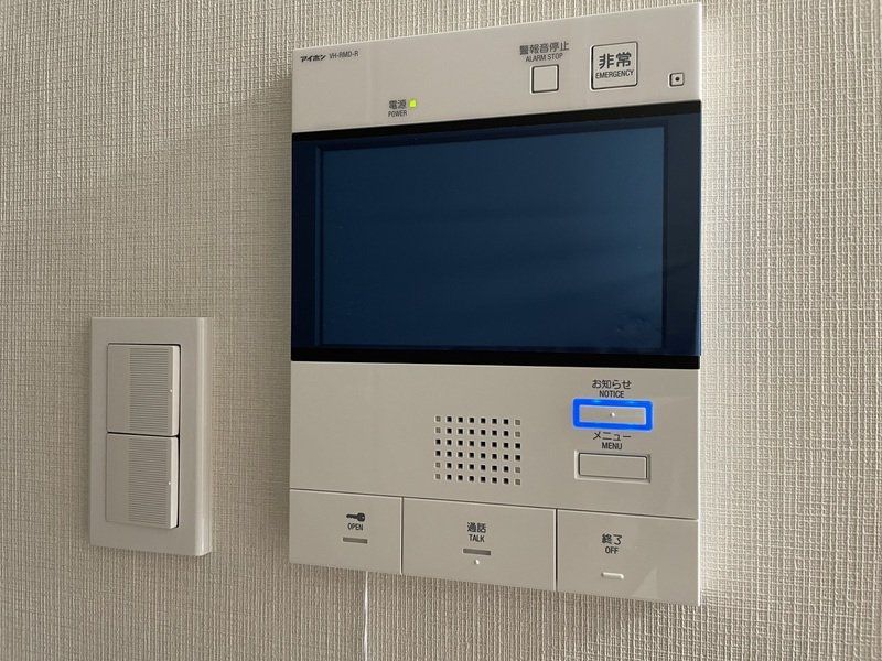 セキュリティ　※同タイプの別のお部屋です。