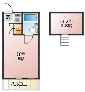 ペアパレス東武練馬の間取り写真