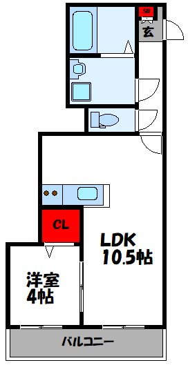 Litera IBK 香椎東の間取り写真
