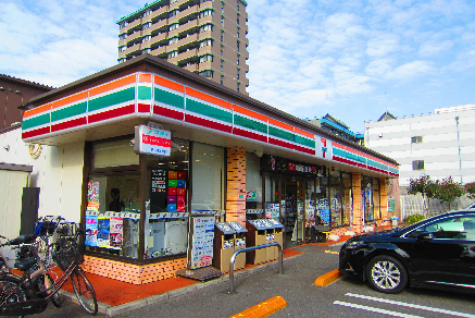 コンビニ　セブンイレブン 大阪新北島7丁目店（コンビニ）まで250m