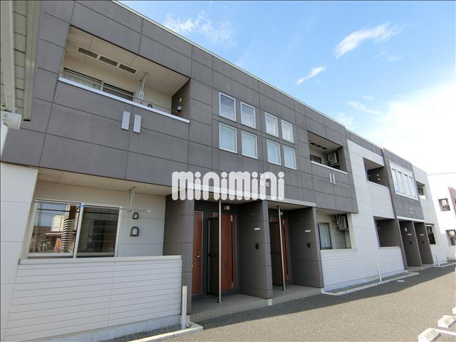建物外観　国道４号線沿いのアパートです。