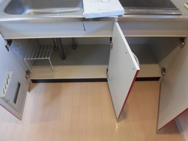 その他設備　キッチン下の収納スペースです
