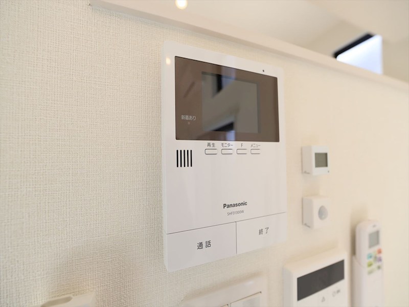 セキュリティ　ＴＶモニター付インターホン　同仕様写真