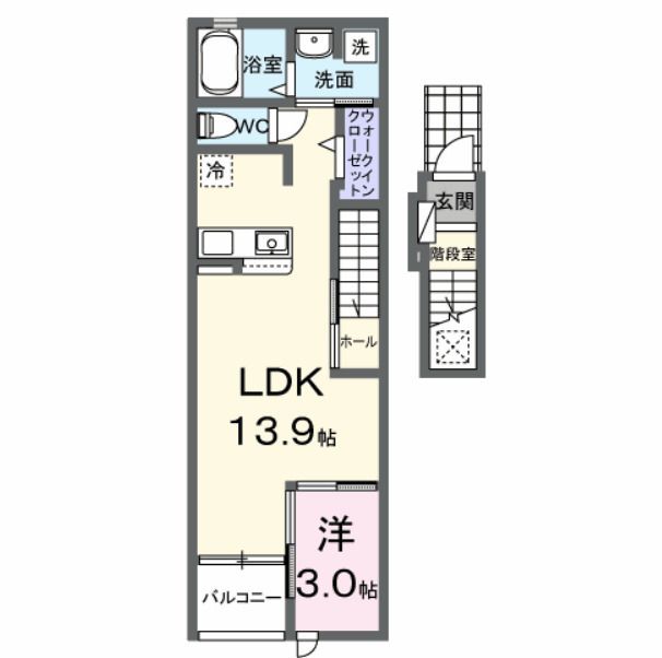 クレストビューの間取り写真