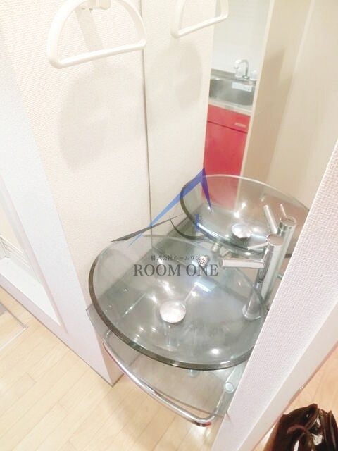 洗面設備　洗面台です。