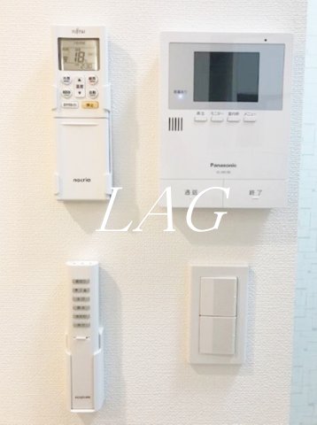 セキュリティ　モニター付インターホンです。