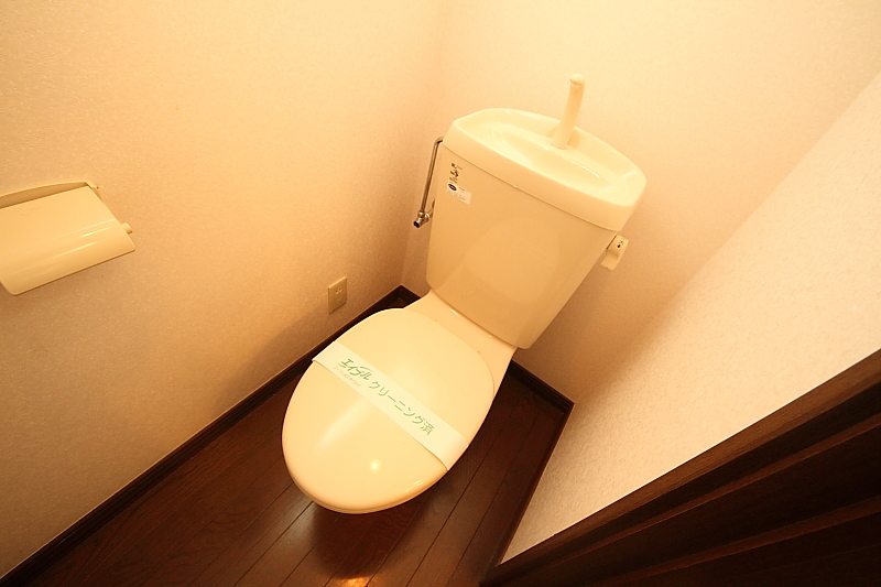 地下鉄七隈線 金山駅 徒歩13分 2階建 築26年のトイレ写真