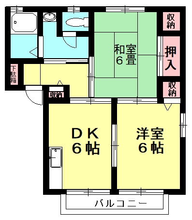 コーポ21の間取り