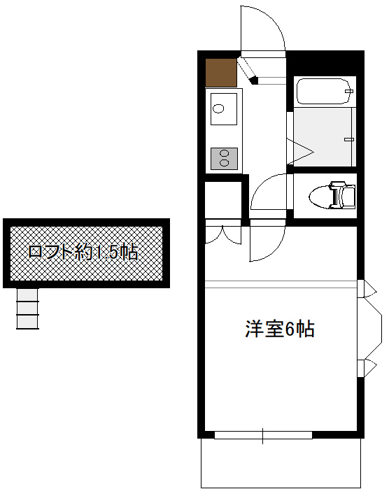 らびぱれす堀川の間取り