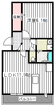 フィオーレ向山の間取り