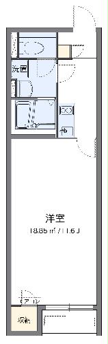 レオネクストＹＡＭＡＤＡIIの間取り