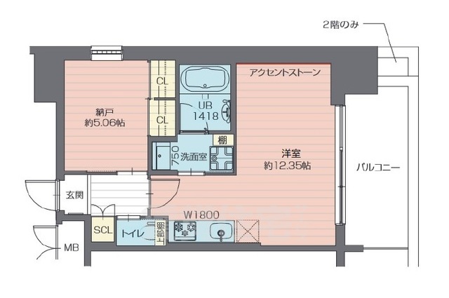 プレジオ阿波座の間取り