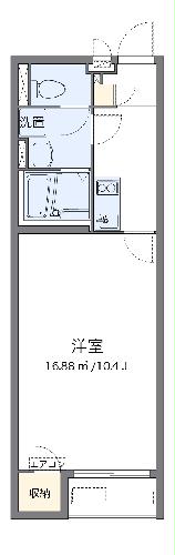 クレイノＨＩＫＡＲＩの間取り