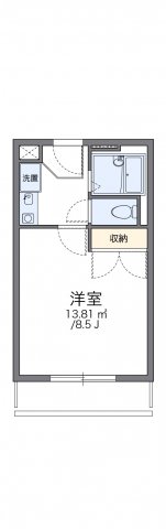 レオパレスサニーヒルの間取り