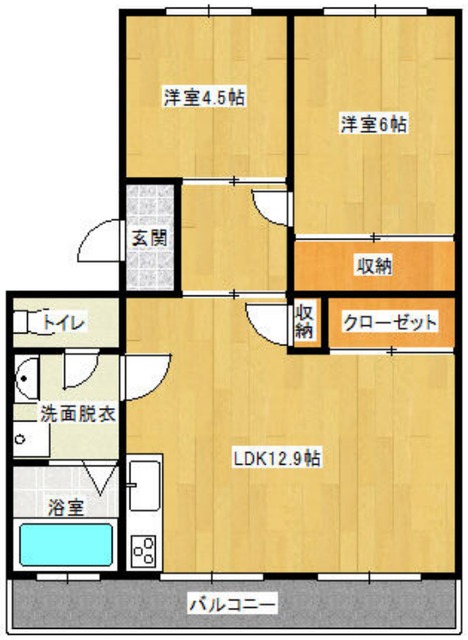 車返住宅１—１２_間取り_0