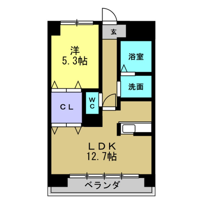 ファルシオンの間取り