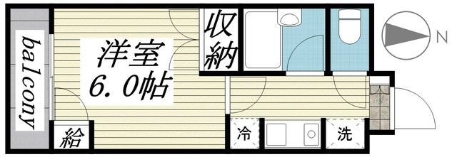 新潟市中央区本町通５番町のマンションの間取り