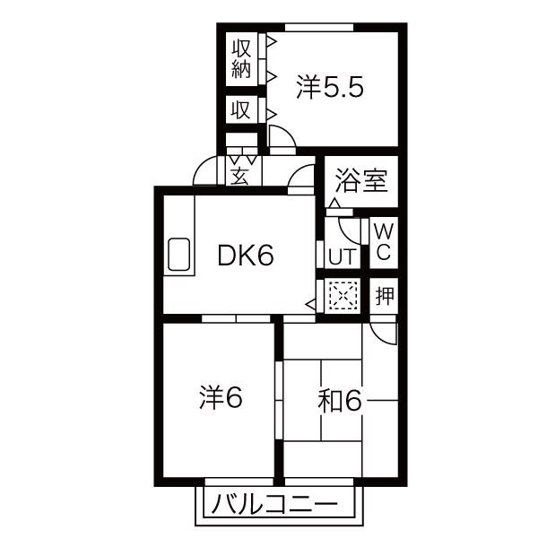 シャルマン・イワイの間取り