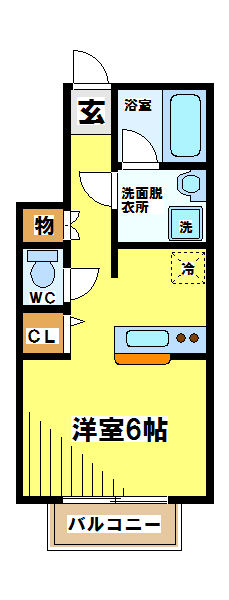 【ガーネットハイツの間取り】