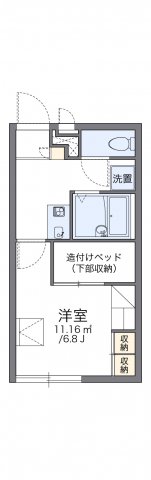 レオパレス浜大津の間取り