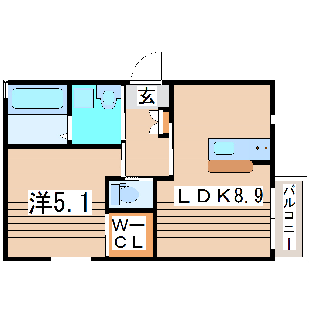 ルミエールの間取り