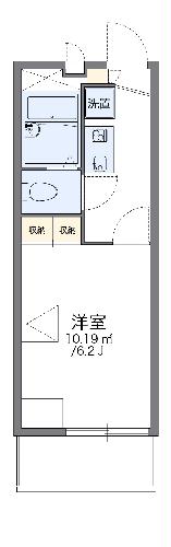 レオパレス富士の間取り