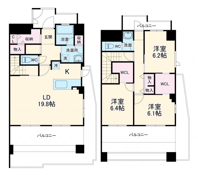 Ｅｐｏｃｈ　ＩＫＡＩの間取り