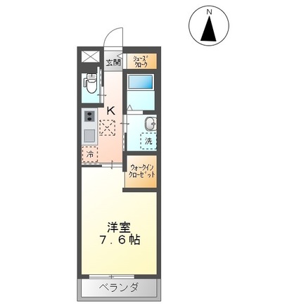 パークストリート2の間取り