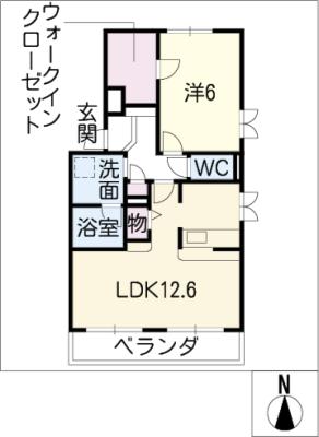 Ｃｏｎｐｉａｔｔｏ(コンピアット)の間取り