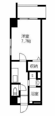 鹿児島市船津町のマンションの間取り