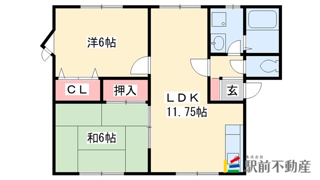 ティアラ長野の間取り