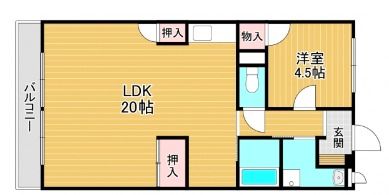 門司リゾートビラの間取り