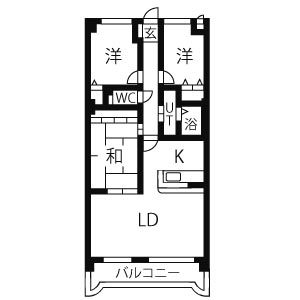 アルカディアV(5)の間取り