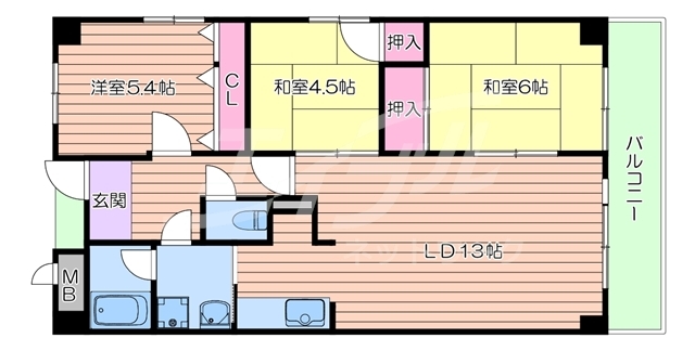 エミネンス辻本IIの間取り