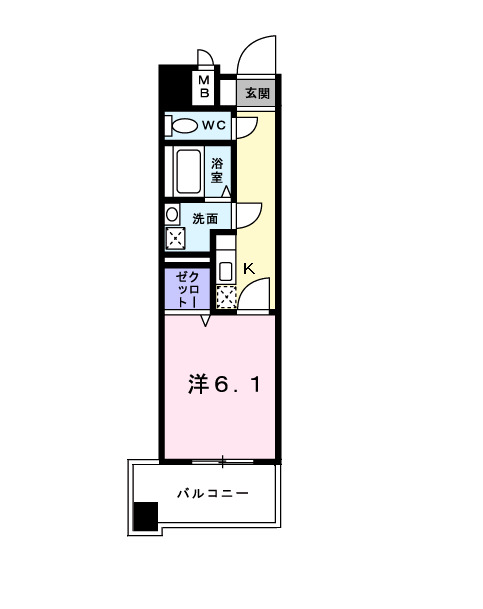 ＰＡＲＫ岸和田2の間取り