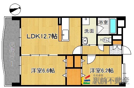 ナウヴィレッジ港の間取り