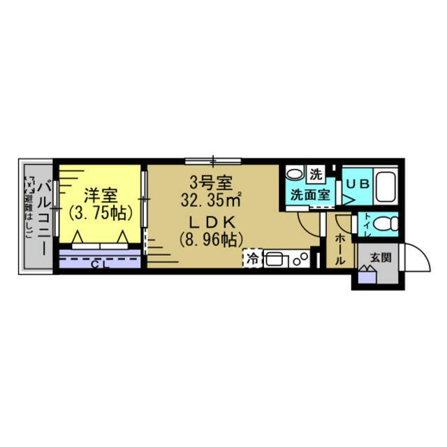 ＴＳＲ新松戸の間取り