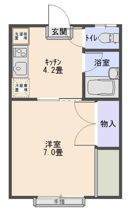 ＡＰマツダ　IIIの間取り