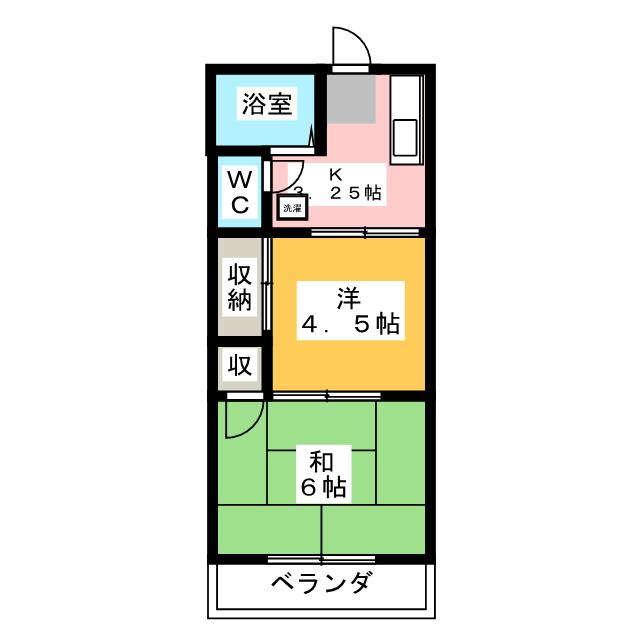 メゾンコエドＡの間取り