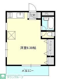 茅ヶ崎市汐見台のマンションの間取り