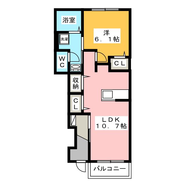 サニーフラットの間取り