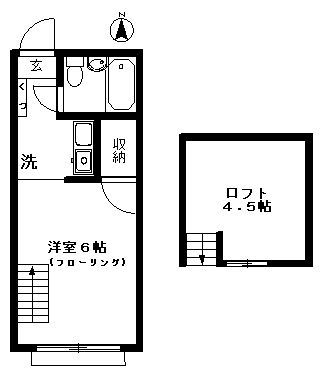 ラメール桜上水の間取り