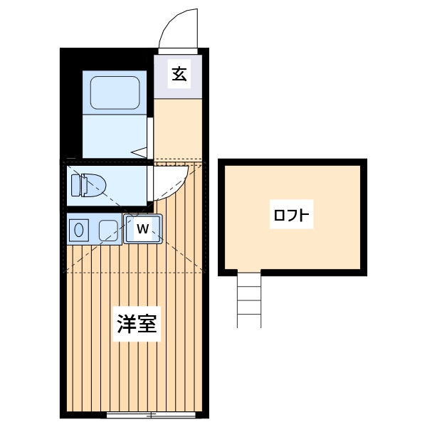 ジーエーパーク川崎紺屋町の間取り