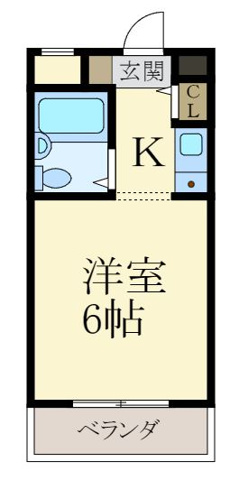 ソレール丸橋の間取り