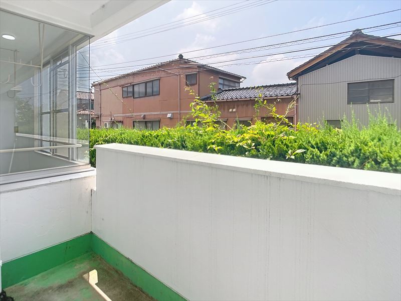 バルコニー　※写真は同物件の別部屋です