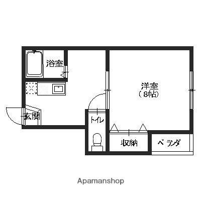 フラット２１の間取り