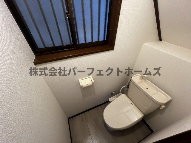 トイレ　ゆったりとした空間のトイレです